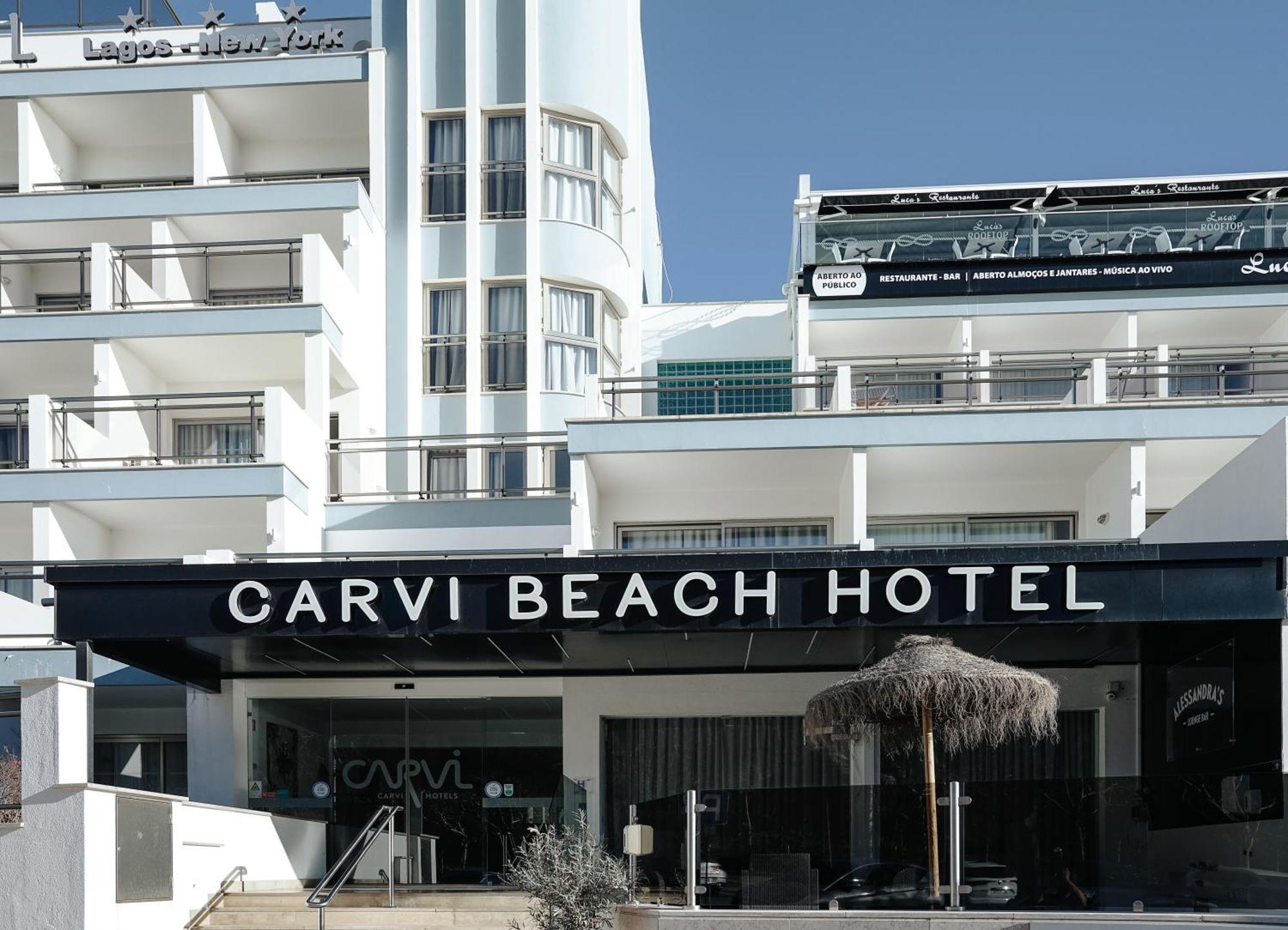 Carvi Beach Hotel ลากอส ภายนอก รูปภาพ